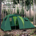 15.0kgの緑の屋外キャンプ大きなテント